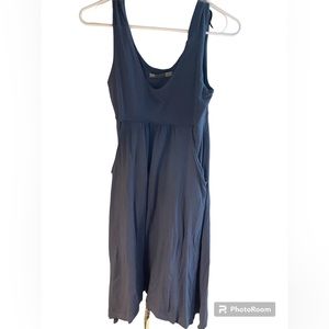 Athleta Small Blue Swing Sleeveless Tunic Dress